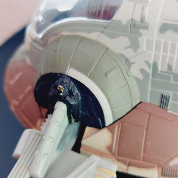 Star Wars Titanium Series Ultra Slave I Ship Metal Diecast Loose Saga w/ Case - Picture 7 of 13